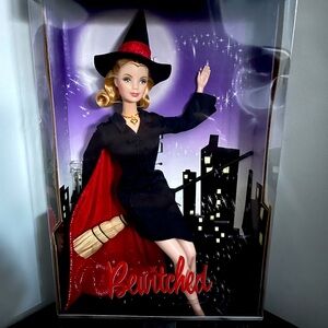 Bewitched collector Barbie. In new condition never removed from box.